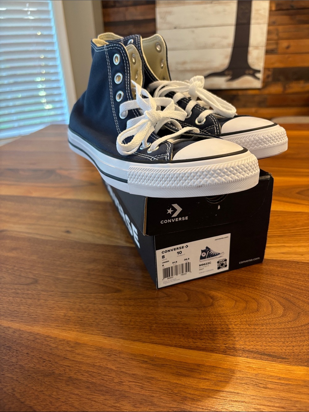 New Converse Navy Chuck Taylor All Star Unisex Shoe 41.5